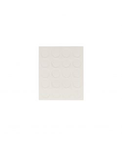 Coprivite adesivi 13 mm. colore bianco 20 pz.