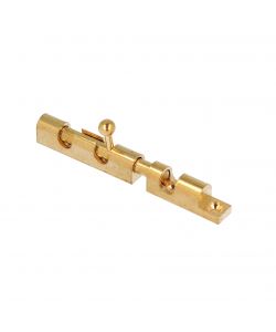 Catenaccio a cannone in ottone lucido 100mm