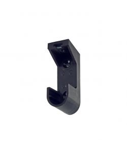 Supporti laterali per tubo ovale in plastica colore ottone 2 pz.