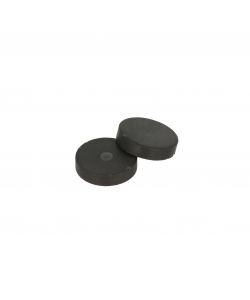Magneti Diam. 20 mm. altezza 4.5 mm. colore nero 6 pezzi
