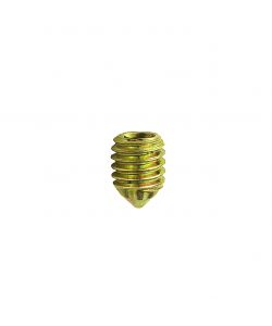 Grani per fissaggio maniglia M6 x 8 mm. in ferro zincato giallo 10 pz.
