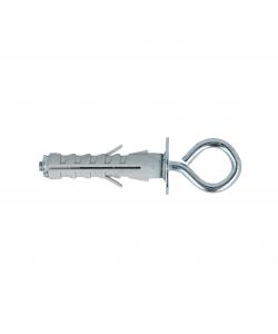 Tasselli in nylon Diam. 12 x 45 con occhiolo chiuso 4 pz.