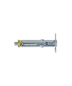 Tasselli in acciaio Diam. 8 x 45 con vite premontata e rondella 8 pz.