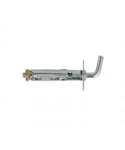 Tasselli in acciaio Diam. 9 x 50 con gancio corto 5 pz.