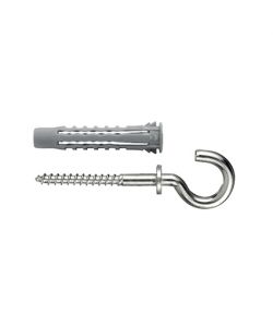 Tasselli universali a 4 settori Diam. 6 x 30 con occhiolo aperto 25 pz.