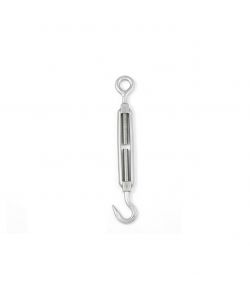 Tenditore occhio - gancio DIN 1480 - M16 acciaio zincato