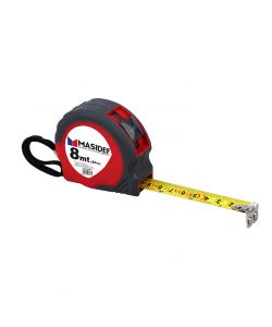 Flessometro con ritorno automatico 8m x 25mm