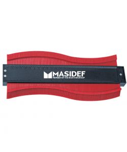 Masidef Duplicatore di profili 25 cm con righello e base magnetica
