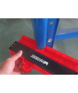 Masidef Duplicatore di profili 25 cm con righello e base magnetica