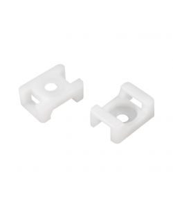 Basette a vite nylon 6.6 - 16 x 22 neutre - 100 pz.