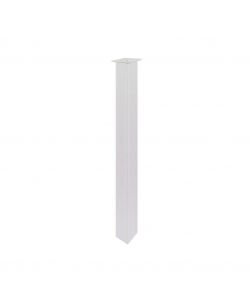 Gamba Quadra 50 x 50 - H. 710 mm. Bianco