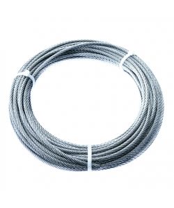 Masidef Fune zincata acciaio nudo 1,5 mm x 10 m grigio multiuso