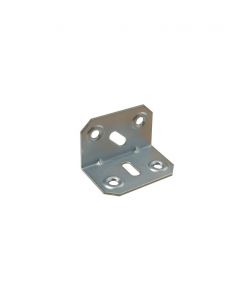 MASIDEF Lastrine Angolari 40x26 mm Grigio Ferro Zincato 4 Pezzi