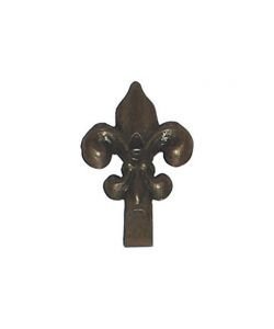 5 Appendiquadri Giglio 19X32 in ottone lucido