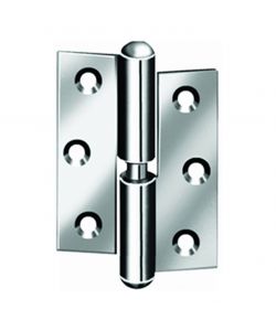 Cerniere Per Porte Inox Sinistra 50X40 Mm. - 2 Pz.