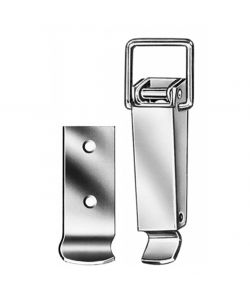 Chiusura A Leva Inox Con Riscontro Orizzontale 74 X 30 Mm. - 1 Pz.