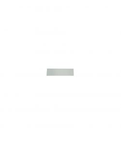 MASIDEF Ripiano in Vetro Float 160x400 mm Trasparente per Mensole