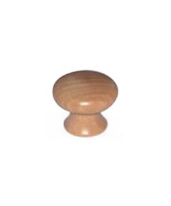 Pomolo in legno - 31 mm. - noce chiaro