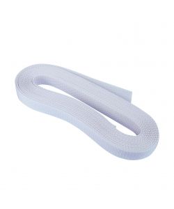 Cintino plastificato 7,5 mt. rivestito PVC bianco