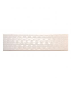 Cintino in plastica 7,5 mt in PVC bianco