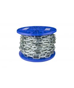 Catena tipo C  5 mm. in acciaio zincato