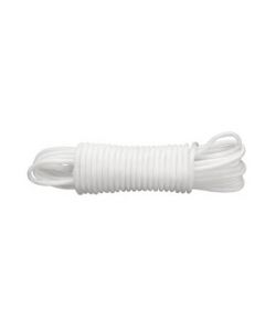 Cavo in plastica bianca Diam. 5 mm. per stendibiancheria 15 mt.