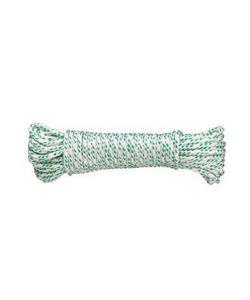 Corda in poliammide bianco verde diam 4 mm x 10 mt