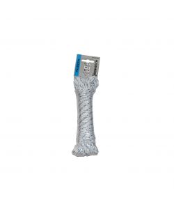 Corda in poliestere bianco blu diam 4 mm x 20 mt