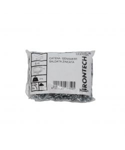 Catena genovese diam 2 mm pretagliata in acciaio zincato 5 mt