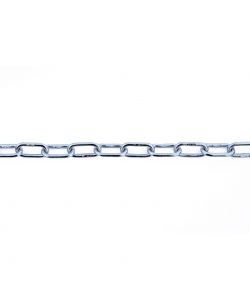 Catena genovese diam 4 mm pretagliata in acciaio zincato 5 mt