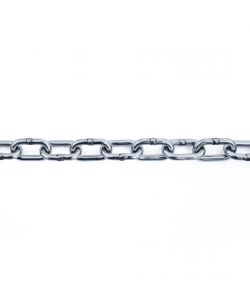 Catena genovese diam 5 mm pretagliata in acciaio zincato 5 mt