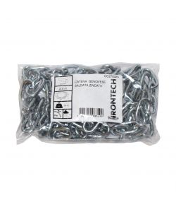Catena genovese diam 5 mm pretagliata in acciaio zincato 5 mt