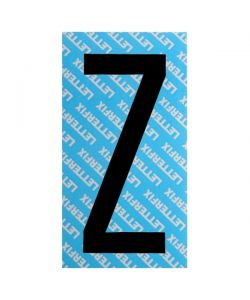 Lettera Adesivo Nero Serie T80 Z Letterfix