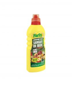 Concime Liquido Flortis Sangue di Bue 1150 g - Crescita Rapida per Fiori, Ortaggi e Frutti