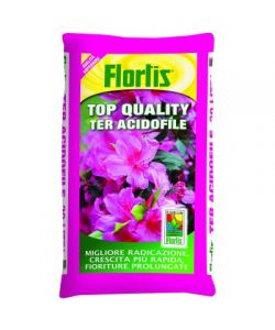 Flortis Substrato per Piante Acidofile 20 Litri - Terreno Drenante e Ricco di Nutrienti