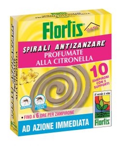 Spirali Antizanzare Profumate 10 Pezzi