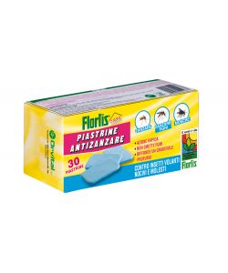 Flortis Piastrine Antizanzare - 30 Pezzi
