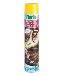 Flortis Vespicida Schiumogeno 750ml Giallo per Lotta Vespe e Calabroni
