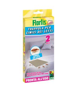 Flortis Trappola Cimici del Letto - 2 pz - Con Attrattivo Inodore