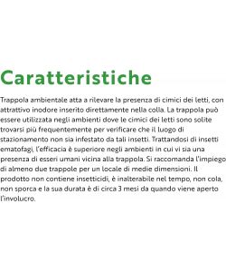 Flortis Trappola Cimici del Letto - 2 pz - Con Attrattivo Inodore