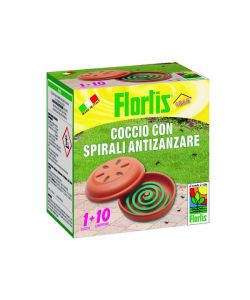 Spirali antizanzare 10 pezzi + coccio