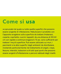 Flortis Insetticida Pronto all'Uso 400 ml - Contro Insetti Volanti e Striscianti