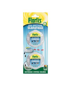 Flortis Trappola Scarafaggi - Gel Insetticida - 2 Pezzi 10gr