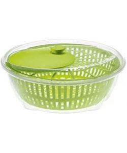 Heidrun Centrifuga Insalata Twist Verde 25 cm Lavabile in Lavastoviglie