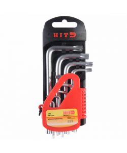 Chiavi Torx T10/T50 Pz 9 C/Foro                Hit