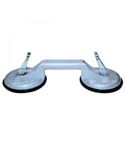 Ventosa Piastrelle Alluminio 115 mm Doppia       120266 Hit