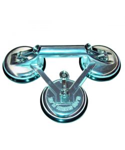 Ventosa Piastrelle Alluminio 115 mm Tripla       120267 Hit
