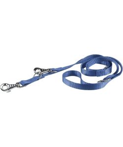 Ferplast Guinzaglio per Addestramento Cani Blu 20 mm x 120-200 cm