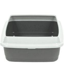 Ferplast Lettiera Gatti NIP 10 Plus Cassette Igienica Nera 47x36 cm
