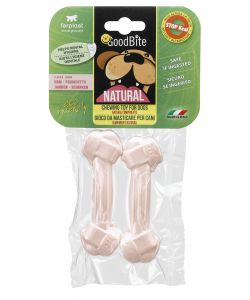 2 Ossi da masticare 'Goodbite Nat' taglia S 40 g